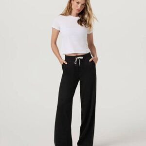Vuori Black Wide Leg Pants